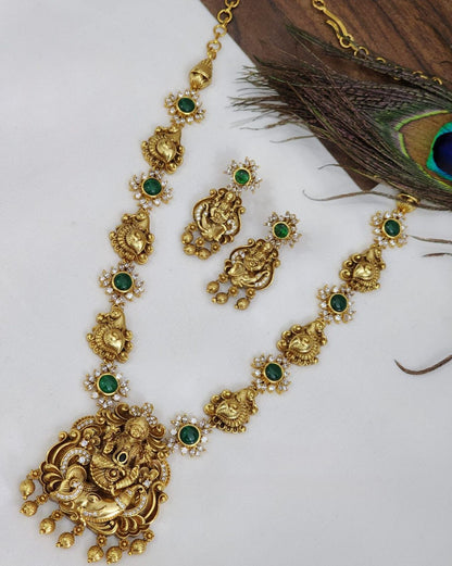 Lakshmi Antique Necklace Set