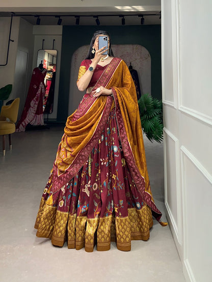 Kalamkari - Patola Lehenga