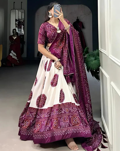 Bandhini Lehenga