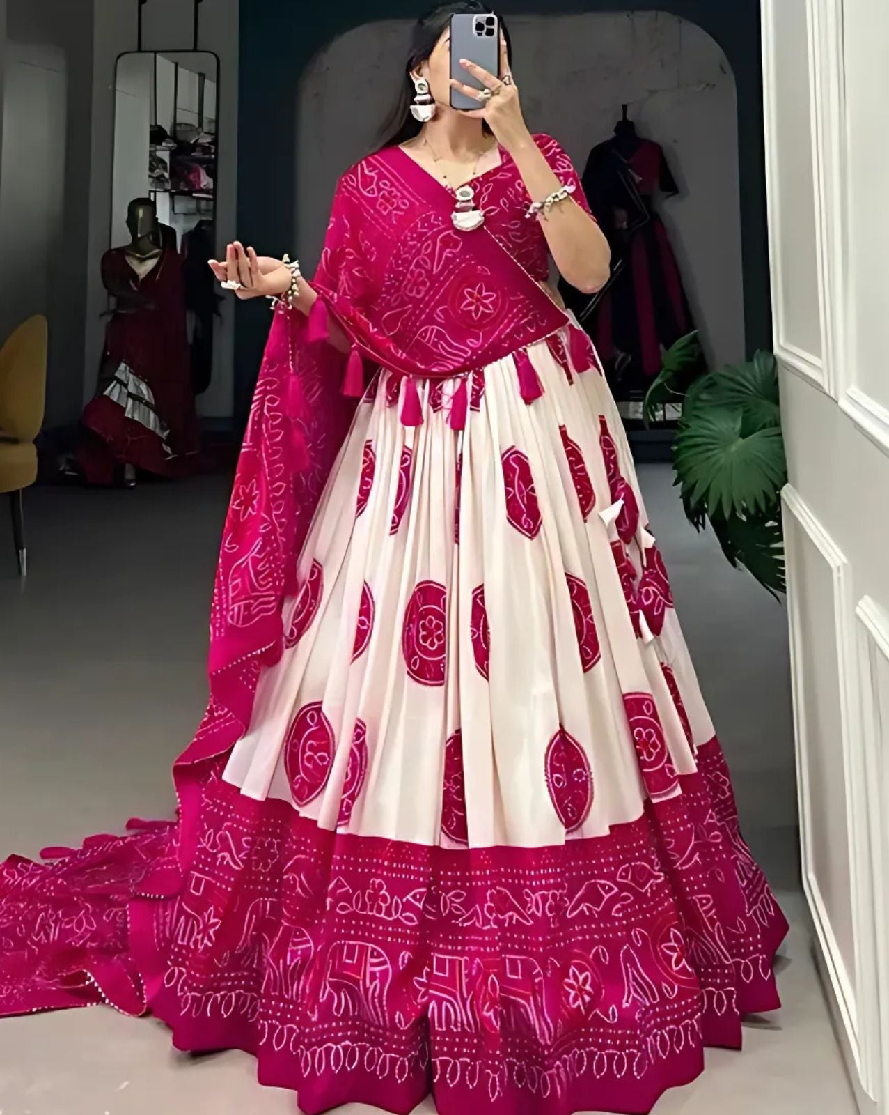 Bandhini Lehenga