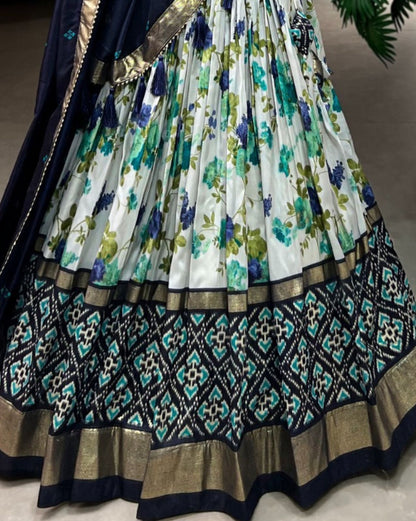 Floral Patola Lehenga