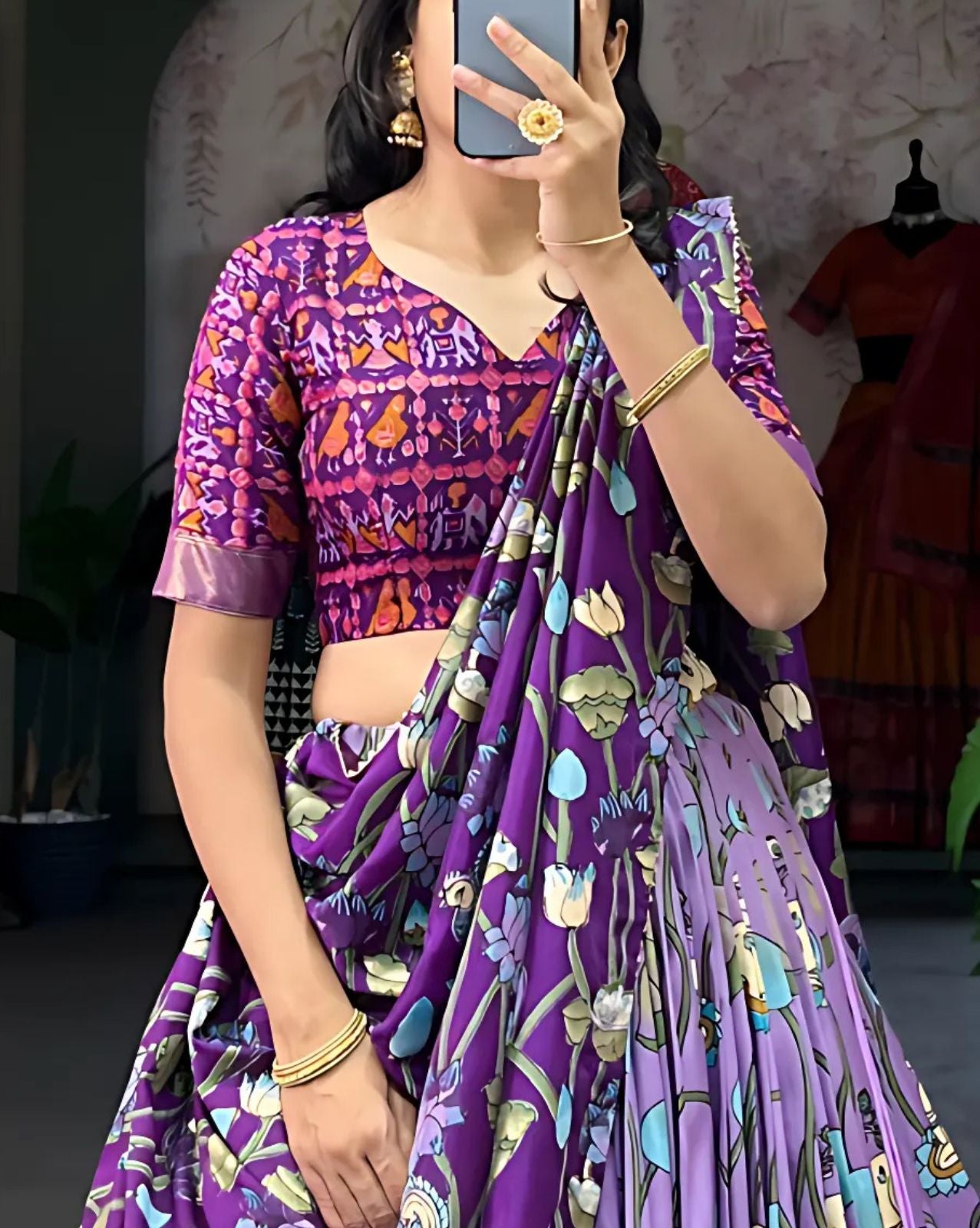 Kalamkari Lehenga