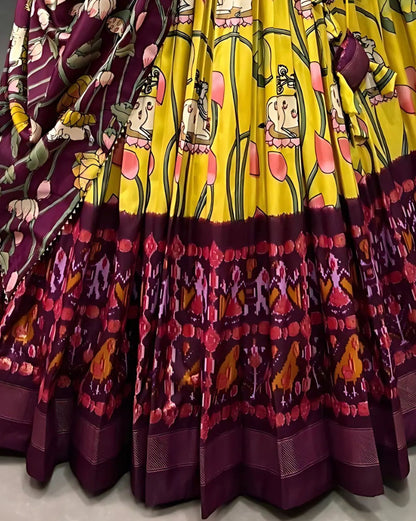 Kalamkari Lehenga