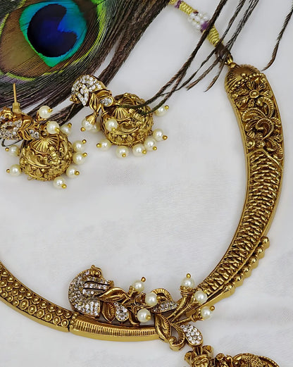 Laxmi Devi Kante Necklace Set