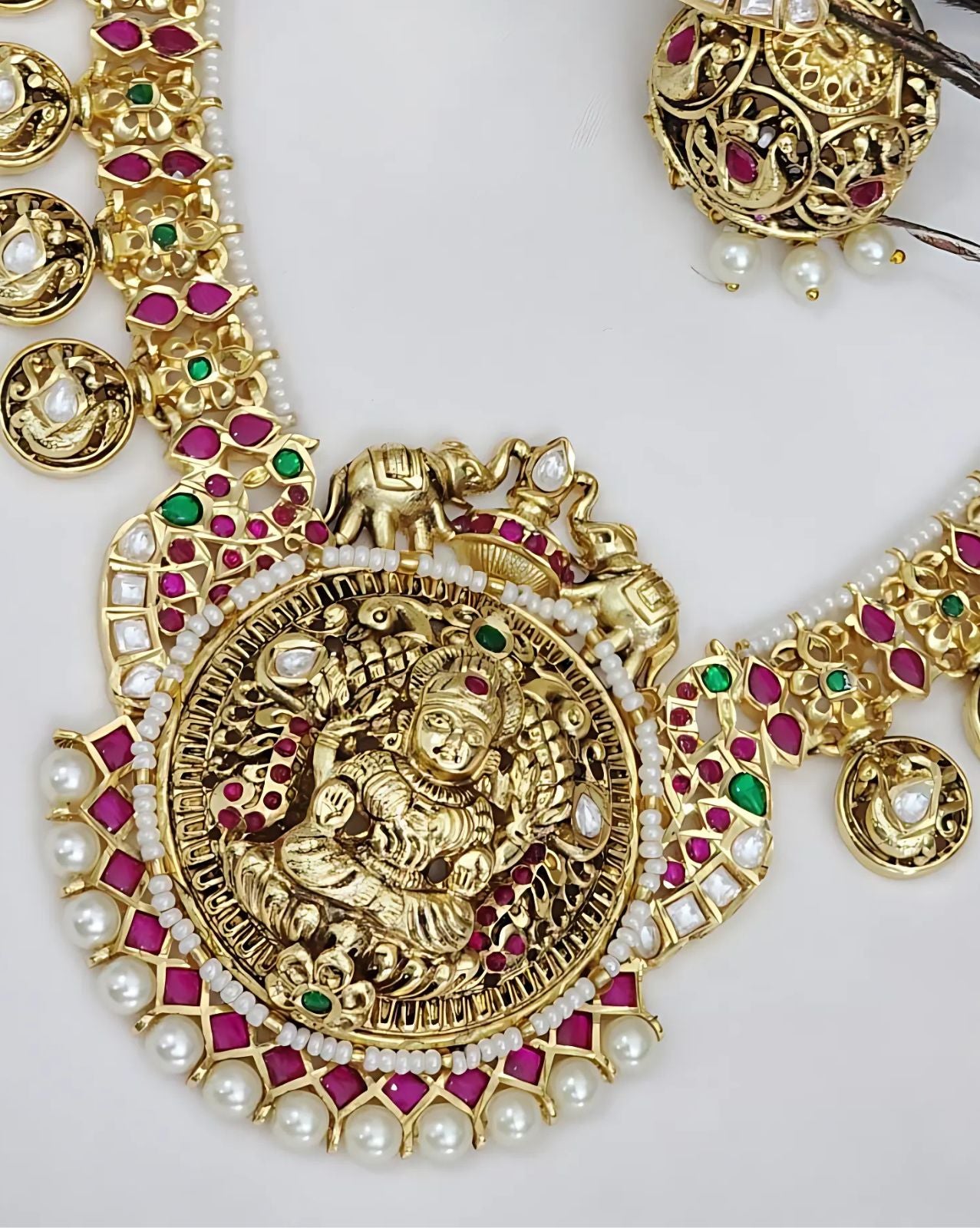 Laxmi Kasu Antique Necklace