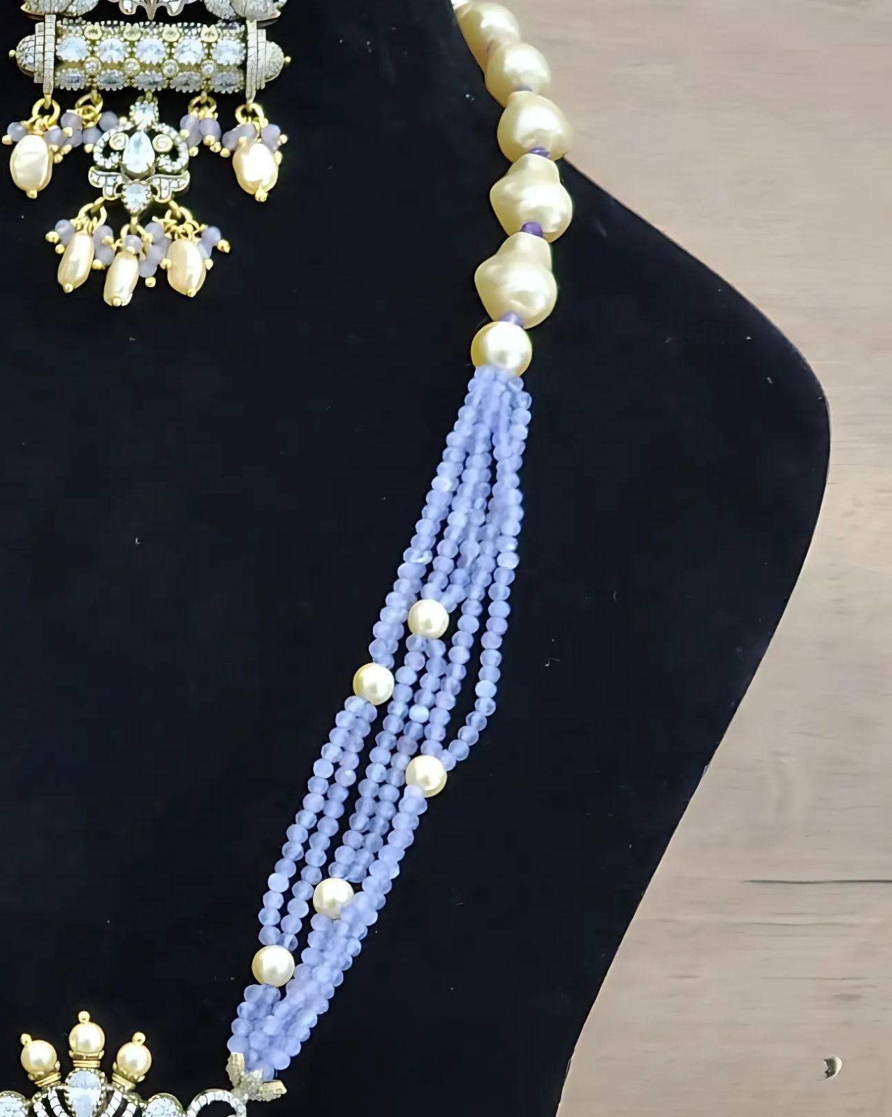 Moissanite Mala Set