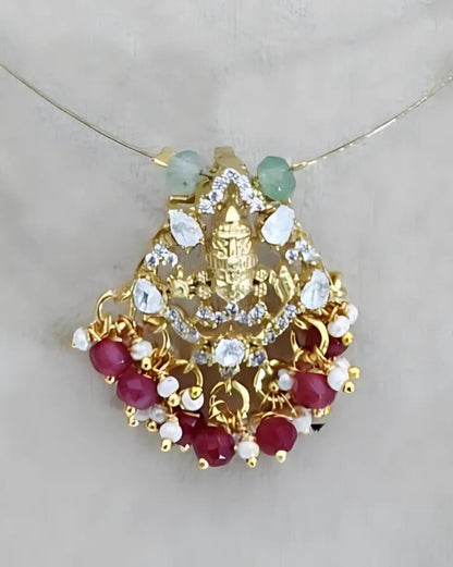 Invisible Balaji Pendant Necklace