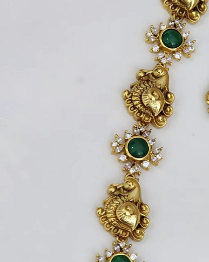 Lakshmi Antique Necklace Set