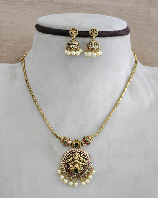 Laxmi Antique Necklace Set