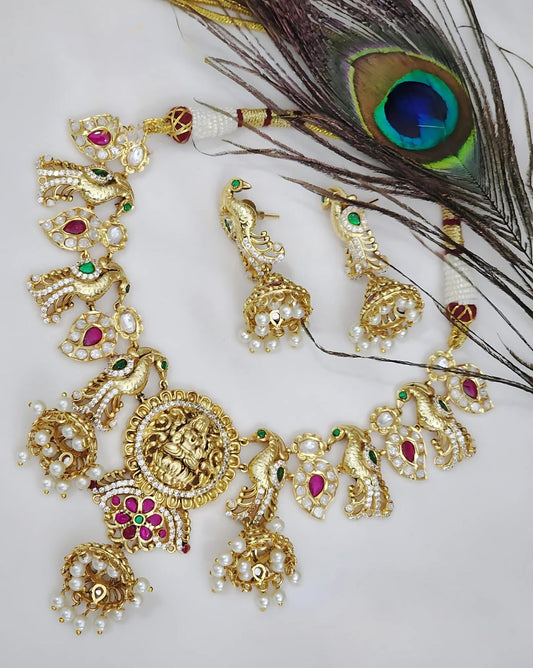 Laxmi Devi Antique Necklace