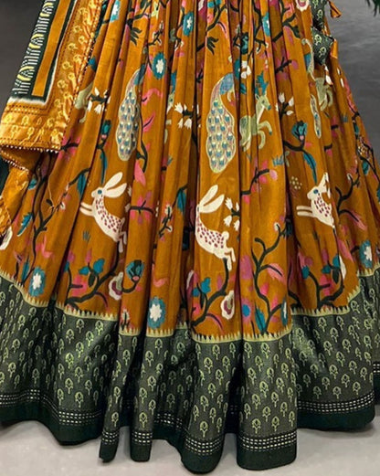 Kalamkari - Patola Lehenga