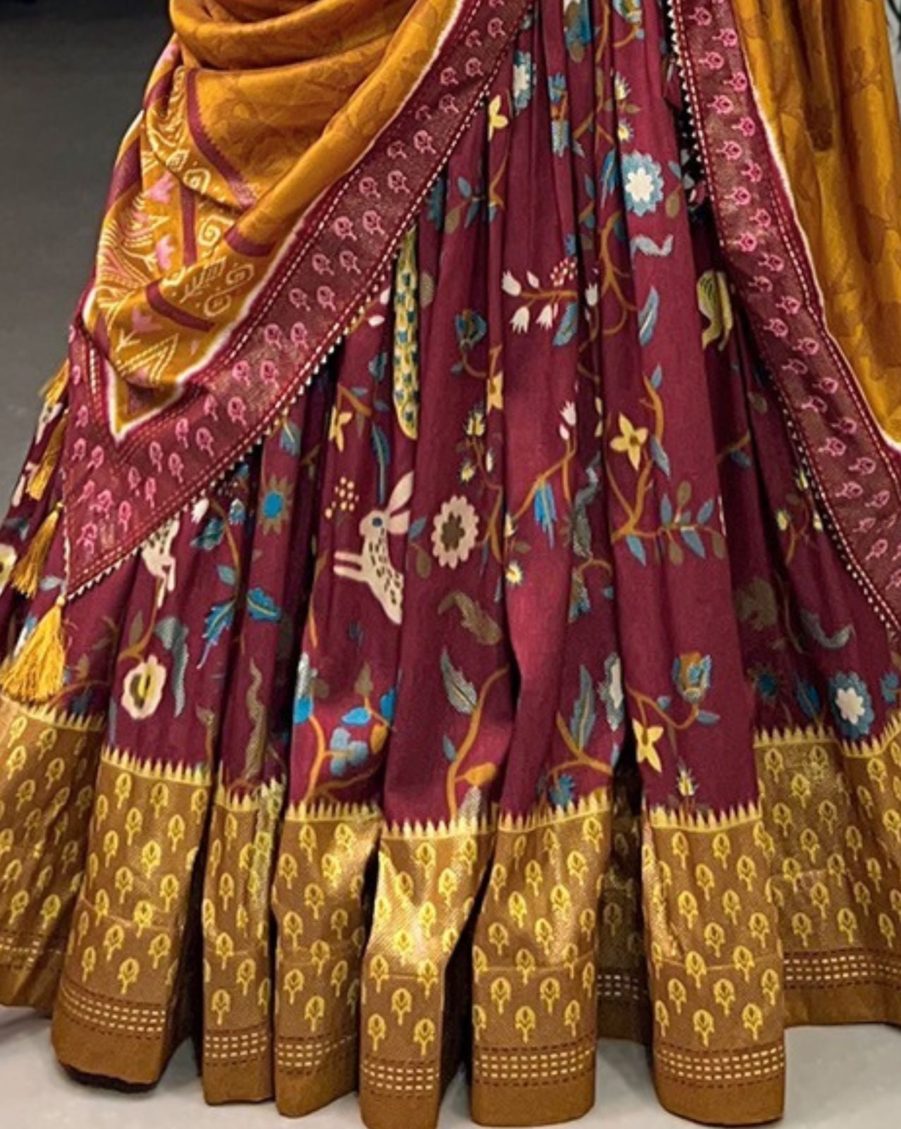 Kalamkari - Patola Lehenga