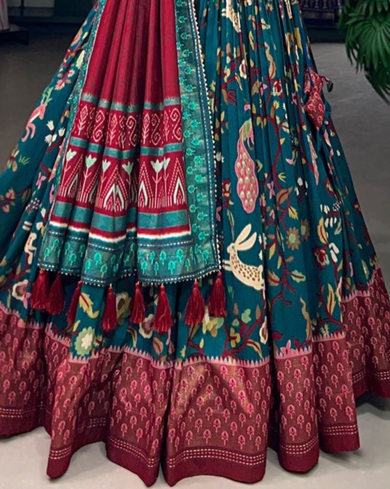 Kalamkari - Patola Lehenga