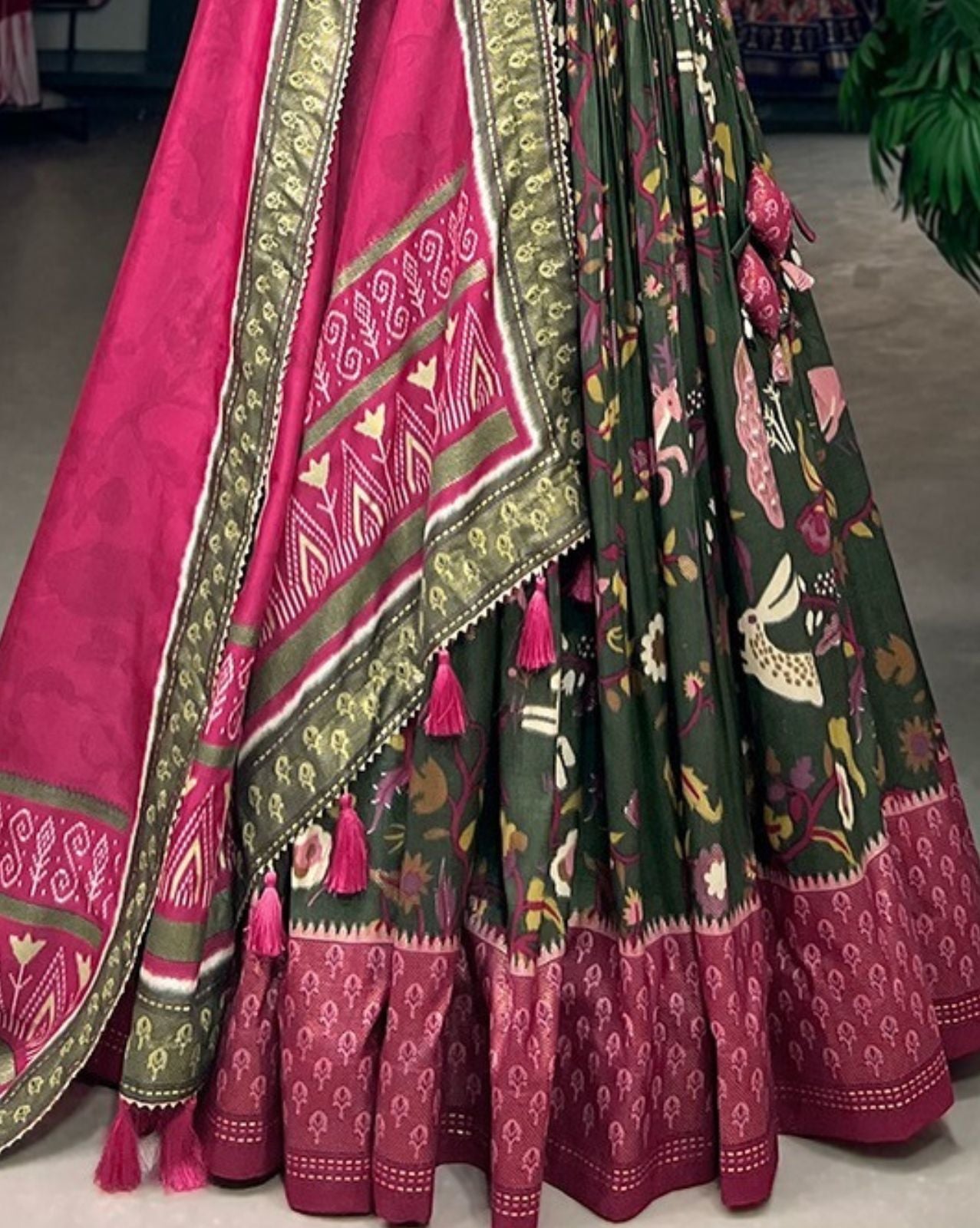 Kalamkari - Patola Lehenga