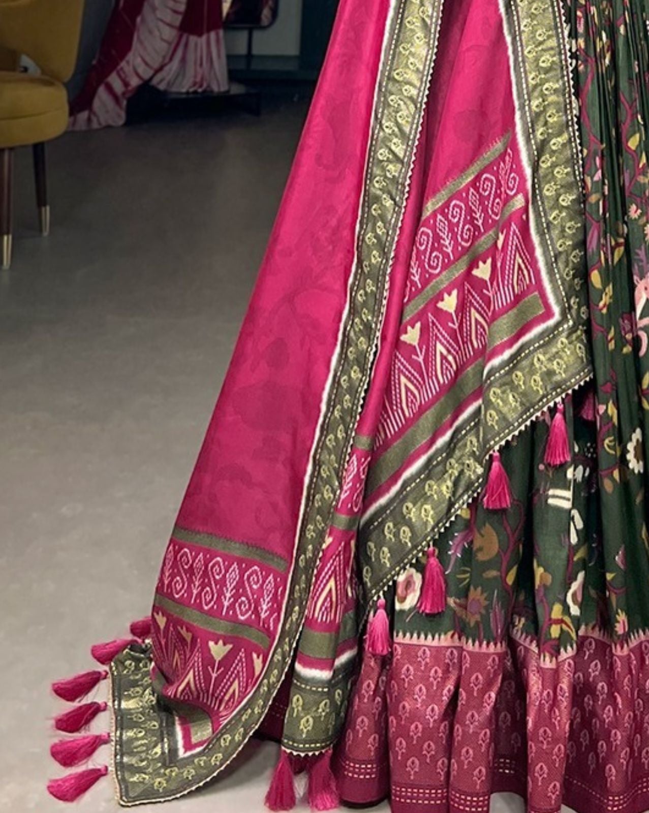 Kalamkari - Patola Lehenga