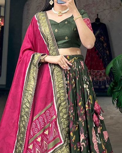 Kalamkari - Patola Lehenga